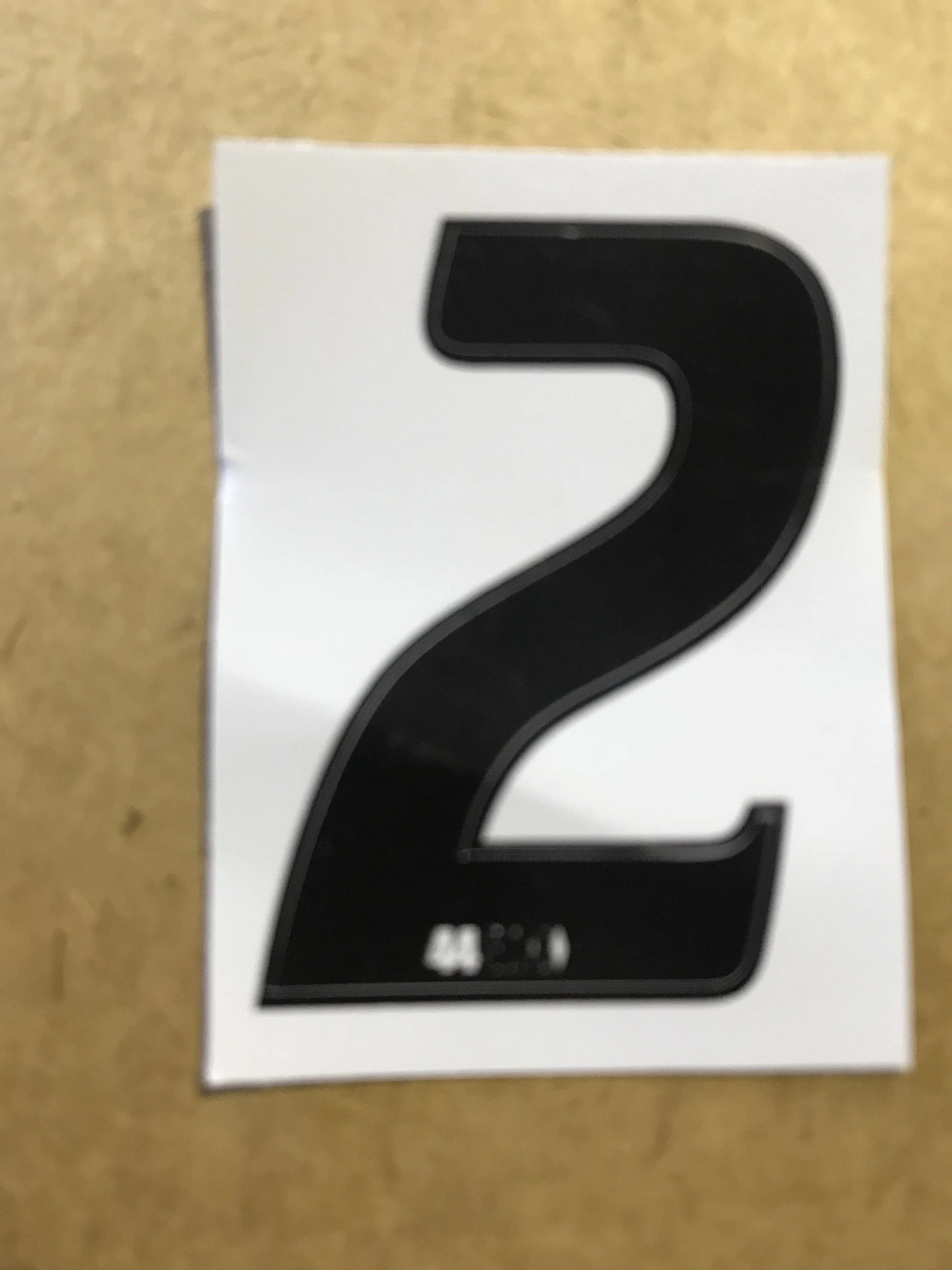 44BMX Side Plate Numbers