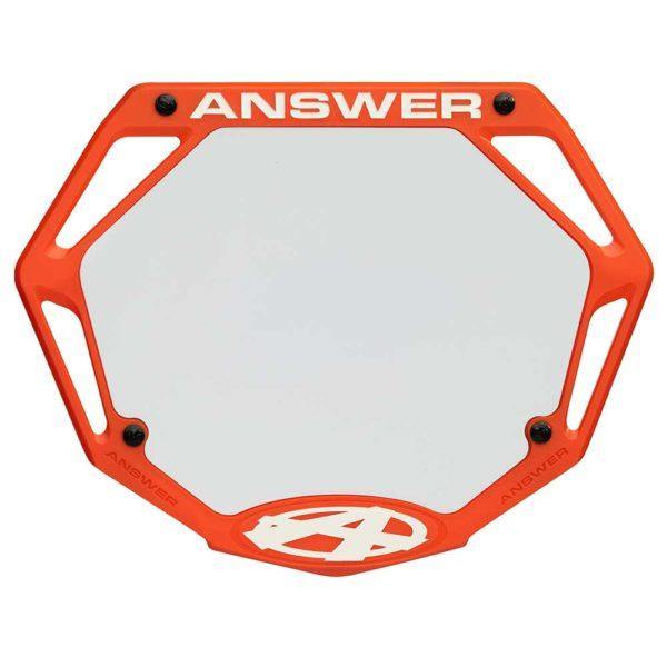 Answer 3D mini number plate