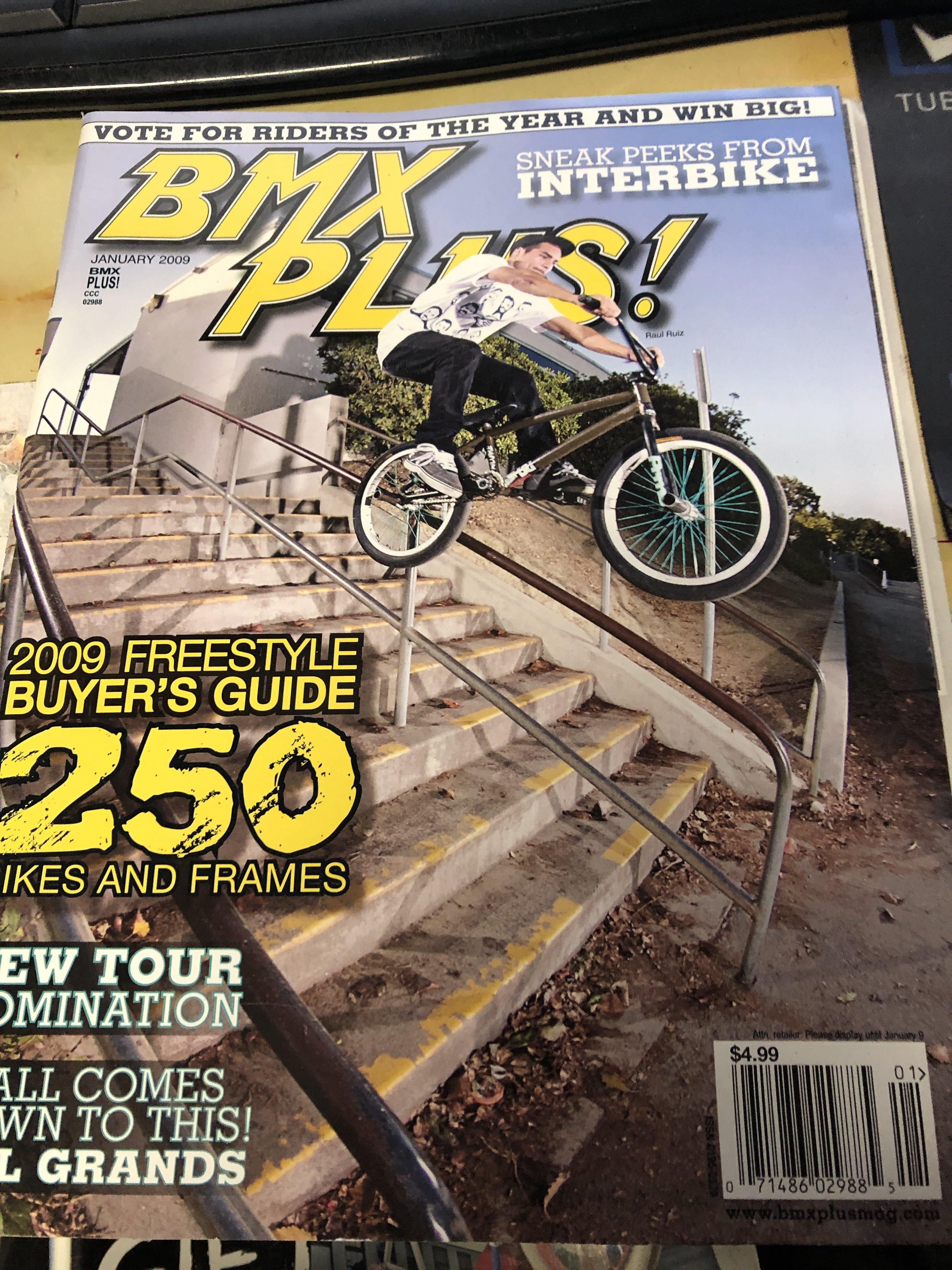 bmx plus magazine back issues 2009