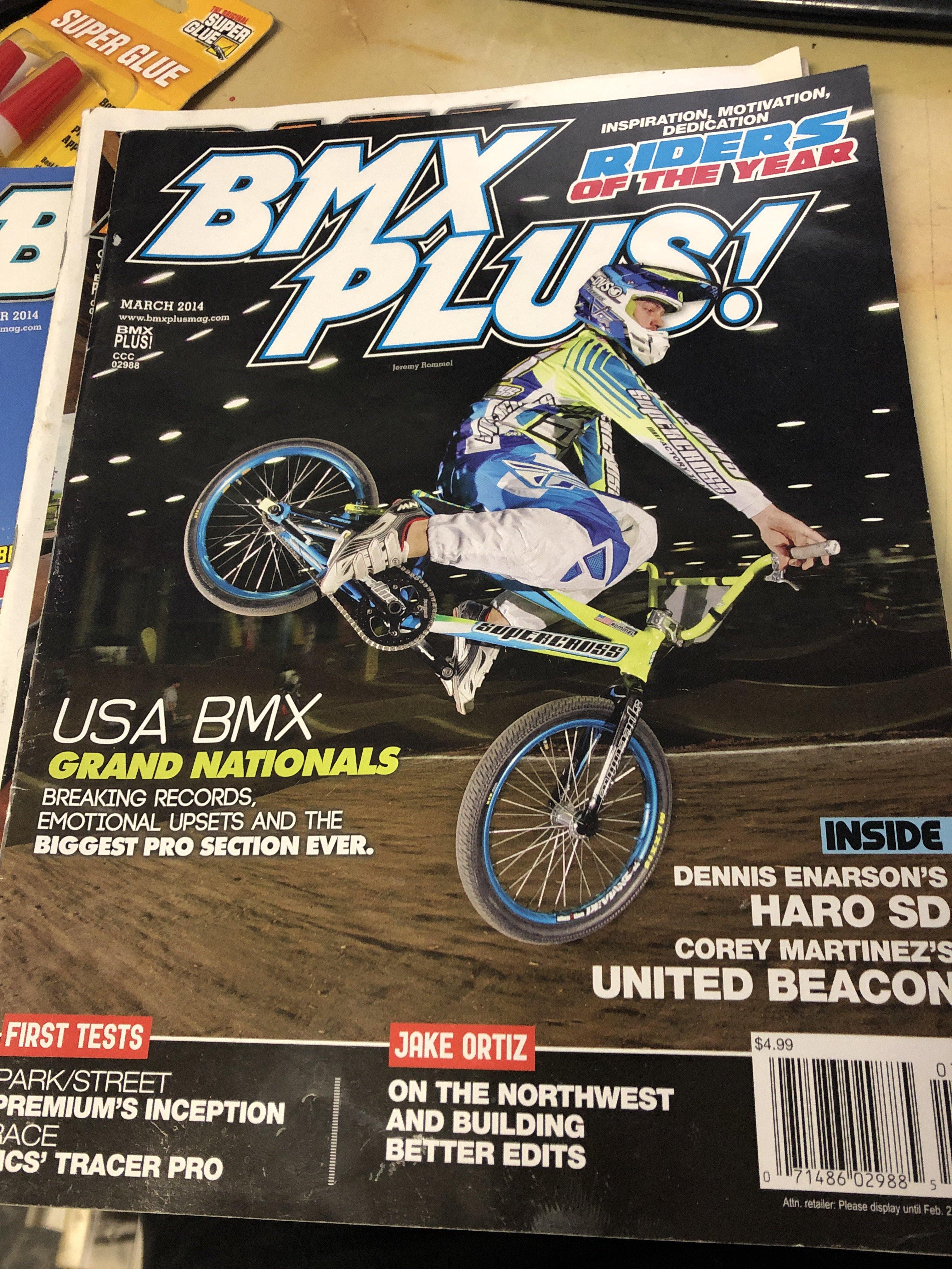 BMX Plus Magazine back issues 2014
