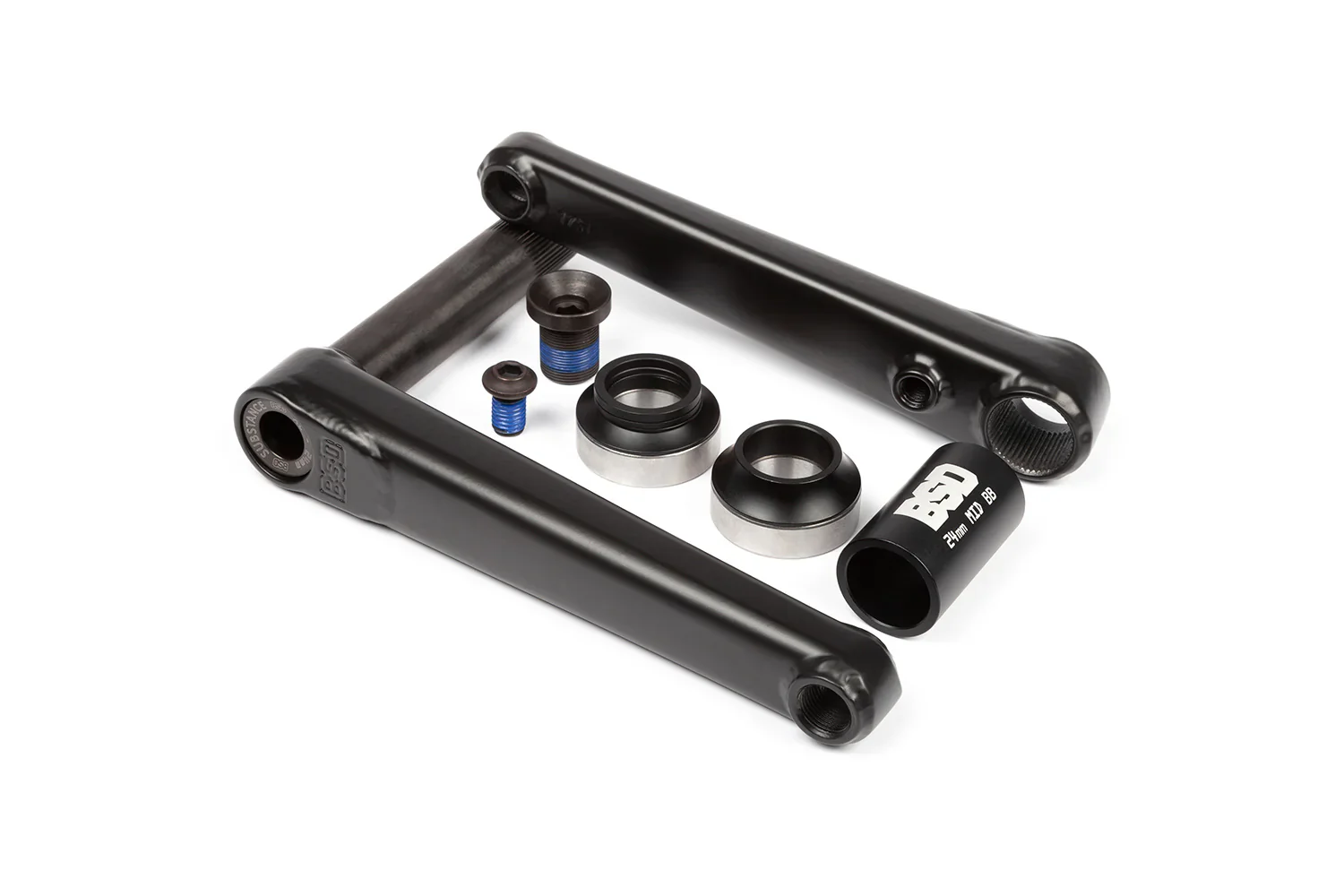 BSD Substance XL v2 Cranks Flat Black 170mm - Image 2