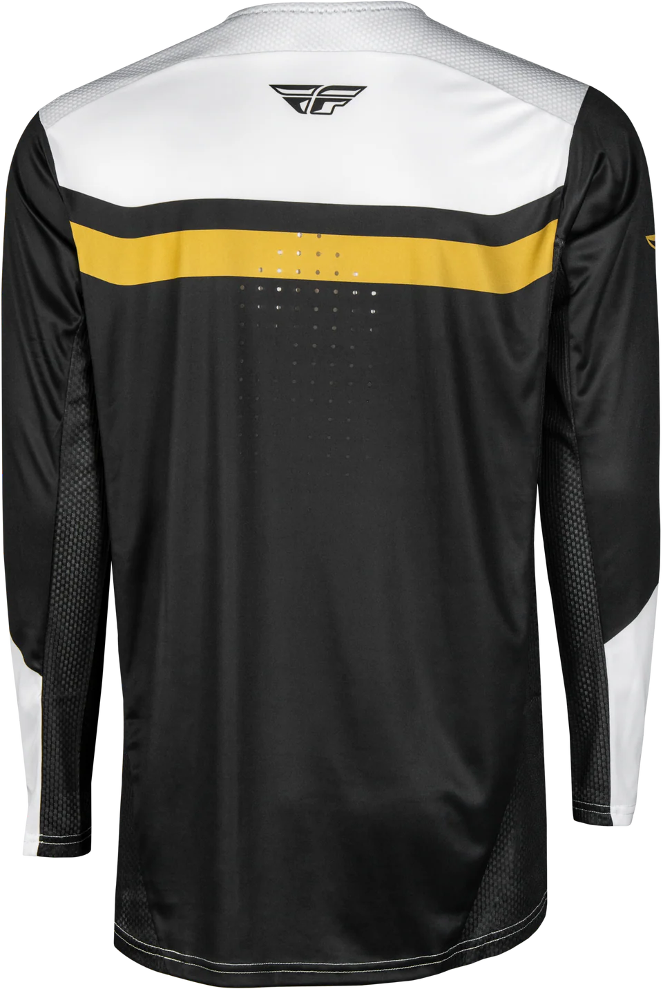 FLY Racing Youth Rayce Jersey White/Gold/Black - Image 2