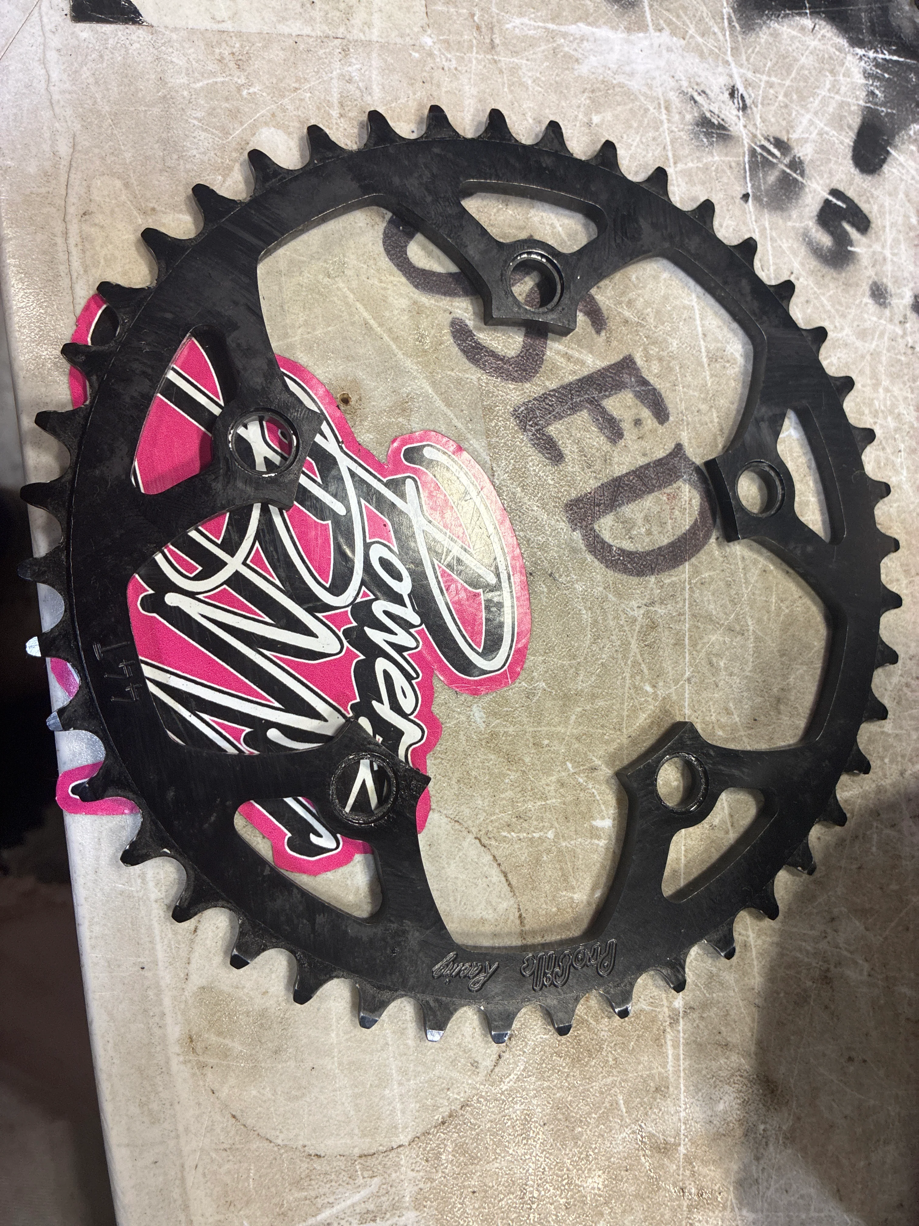 profile 5b chainring 44t black - Image 2