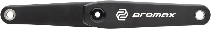 Promax HF-3 Hollow Hot Forged Crankset 2-PC, Direct Mount SRAM 3-Bolt, 30mm Spindle, Black - Image 2