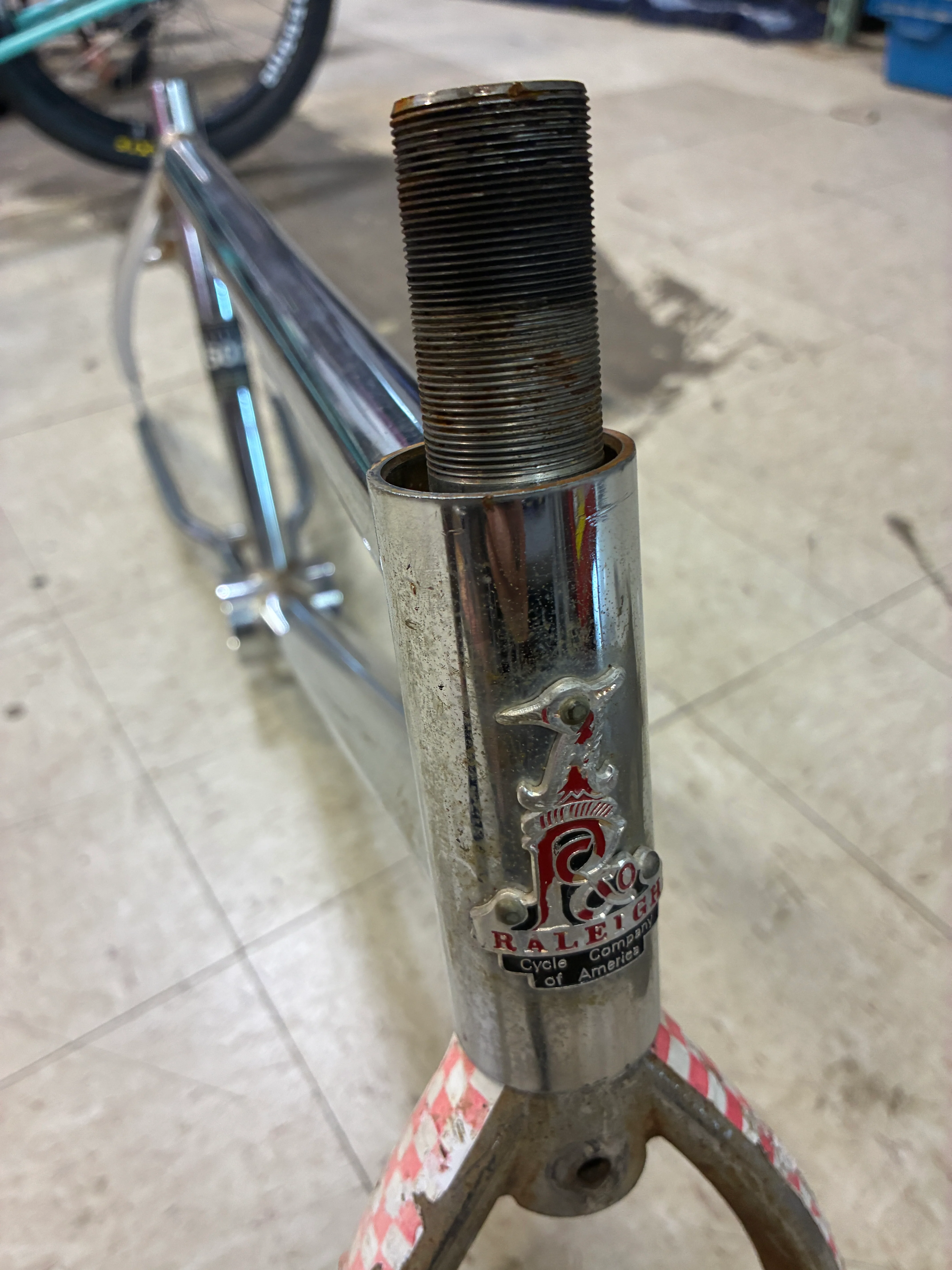 Raleigh burner frame/fork vintage bmx - Image 2