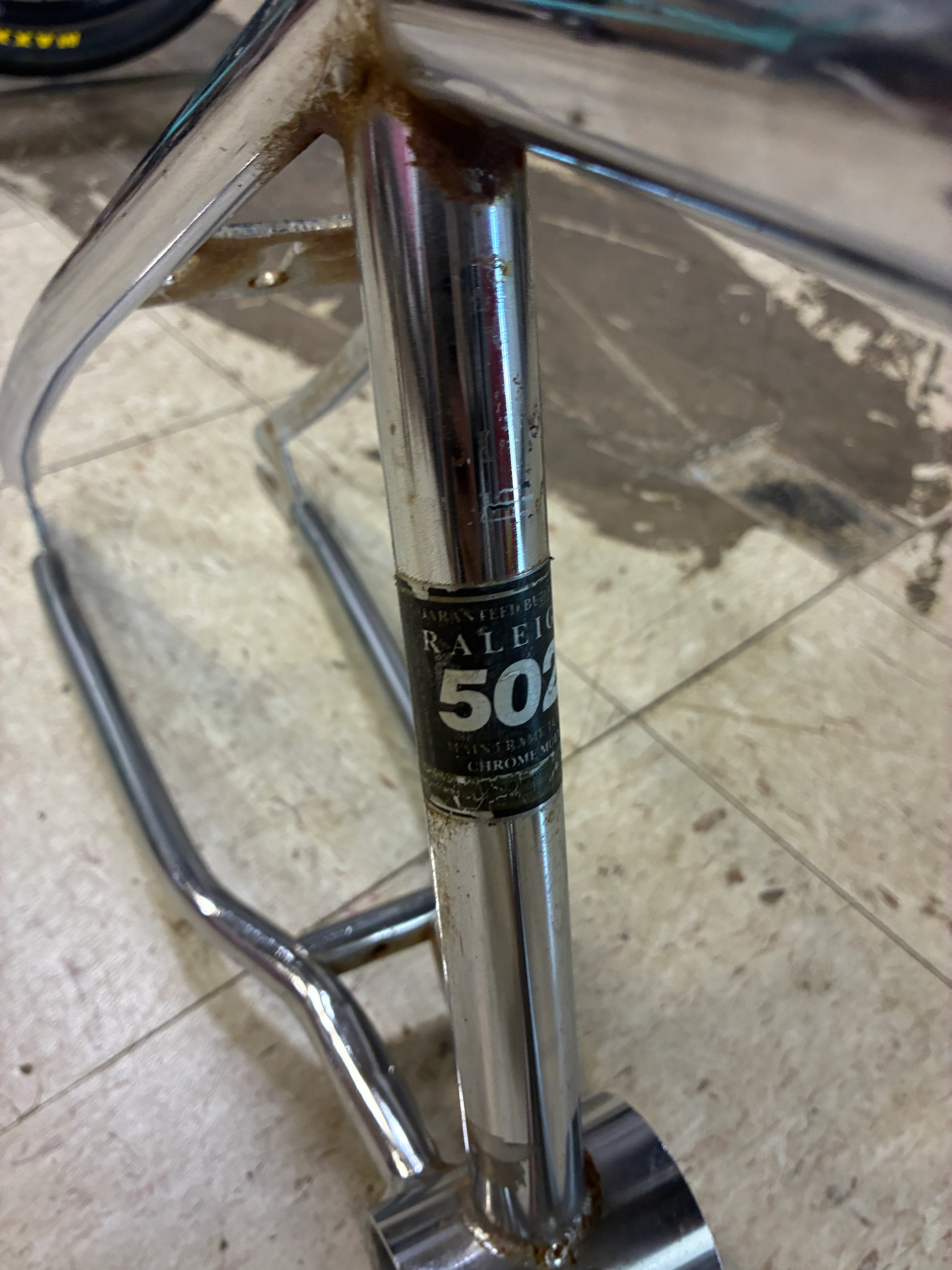 Raleigh burner frame/fork vintage bmx - Image 3