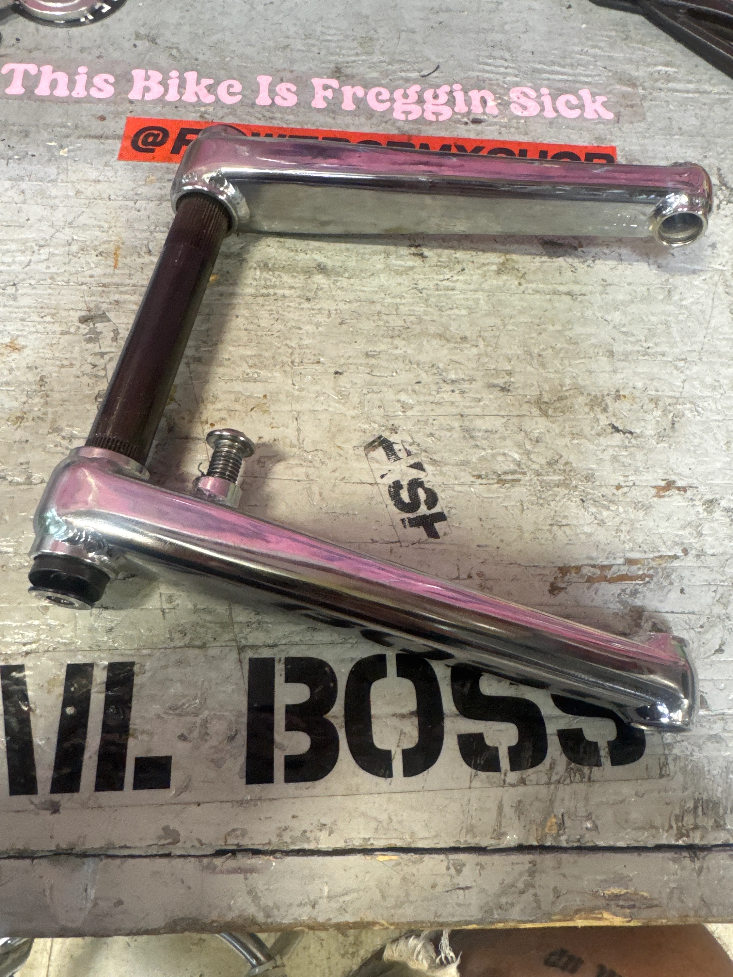 Se bikes 180mm 48spline cranks