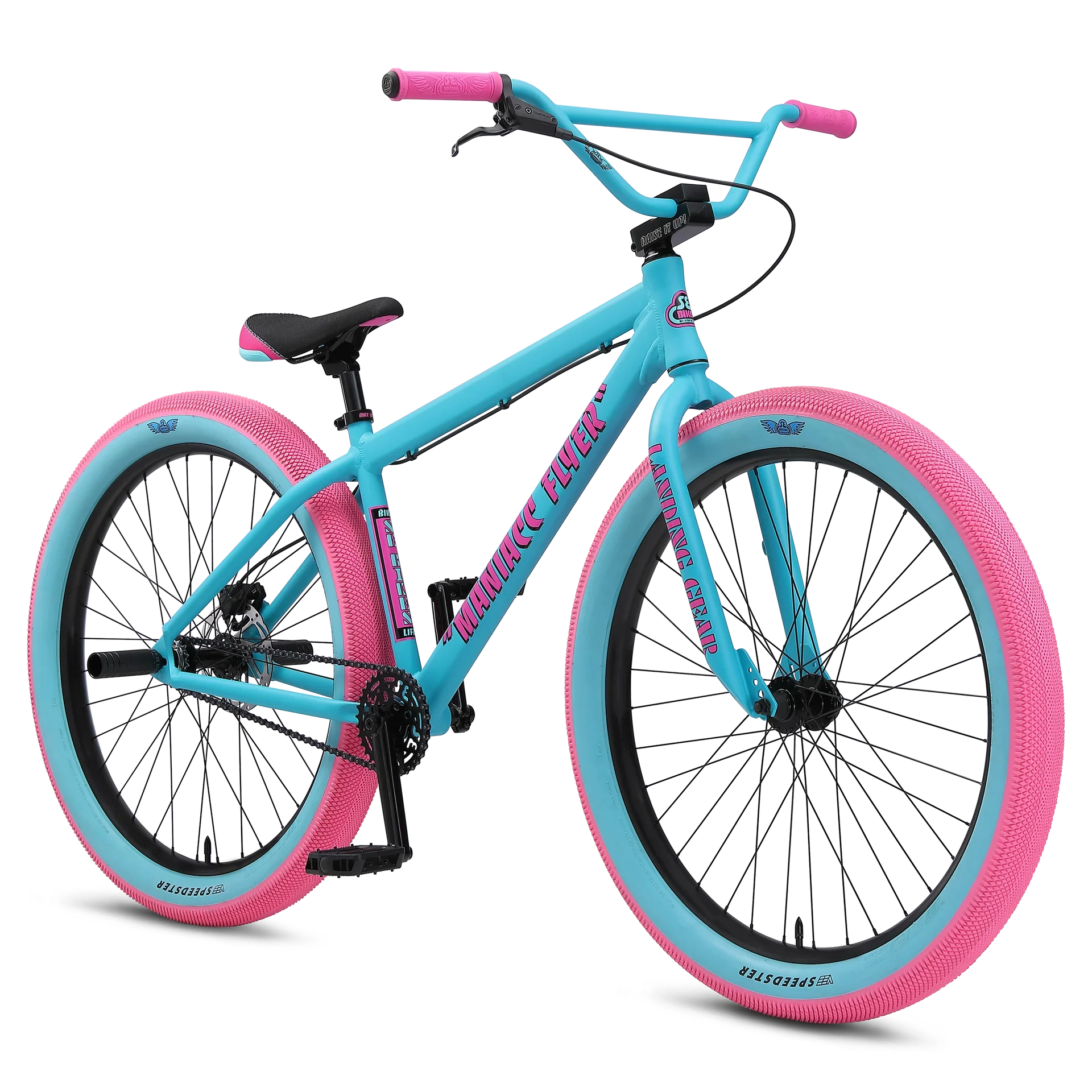 SE BIKES Maniac Flyer 27.5" Aqua bubblegum - Image 3