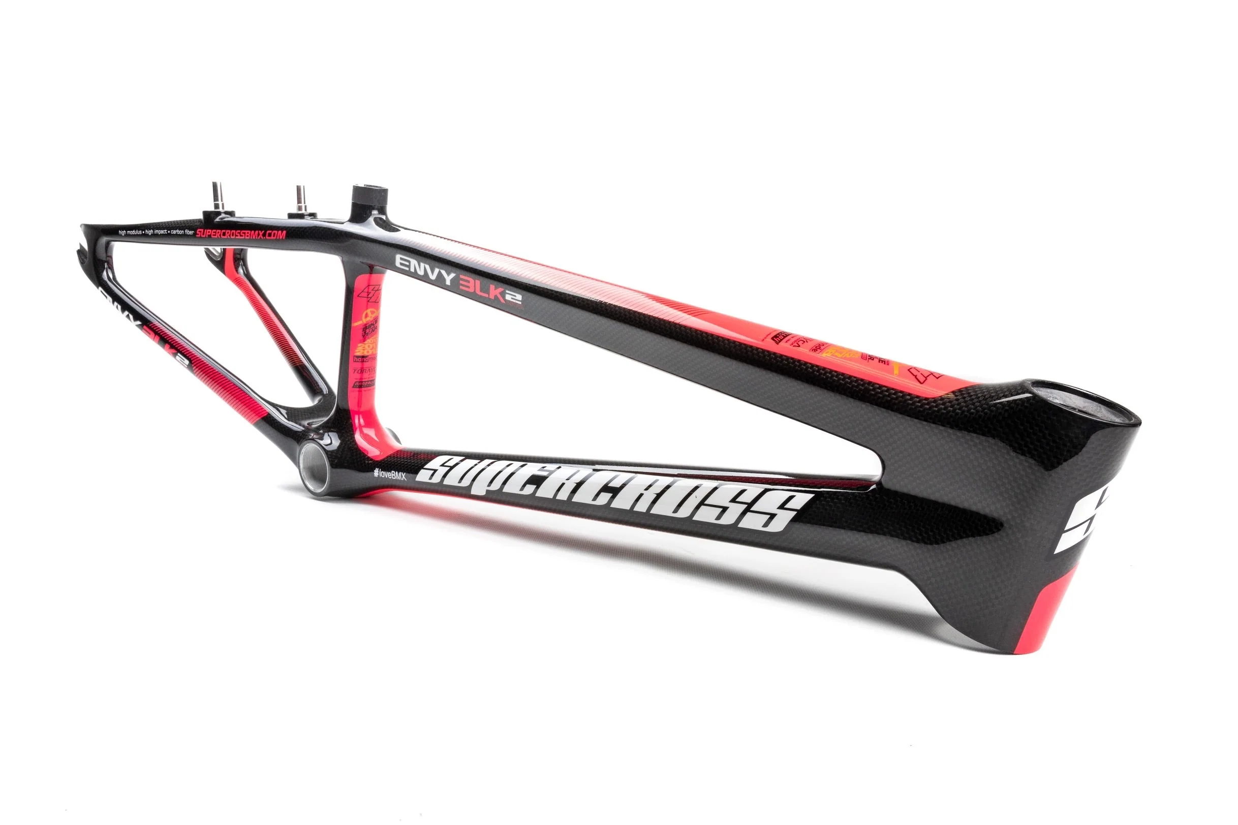 Supercross BMX | ENVY BLK 2 - Carbon Fiber BMX Race Frame - Image 8