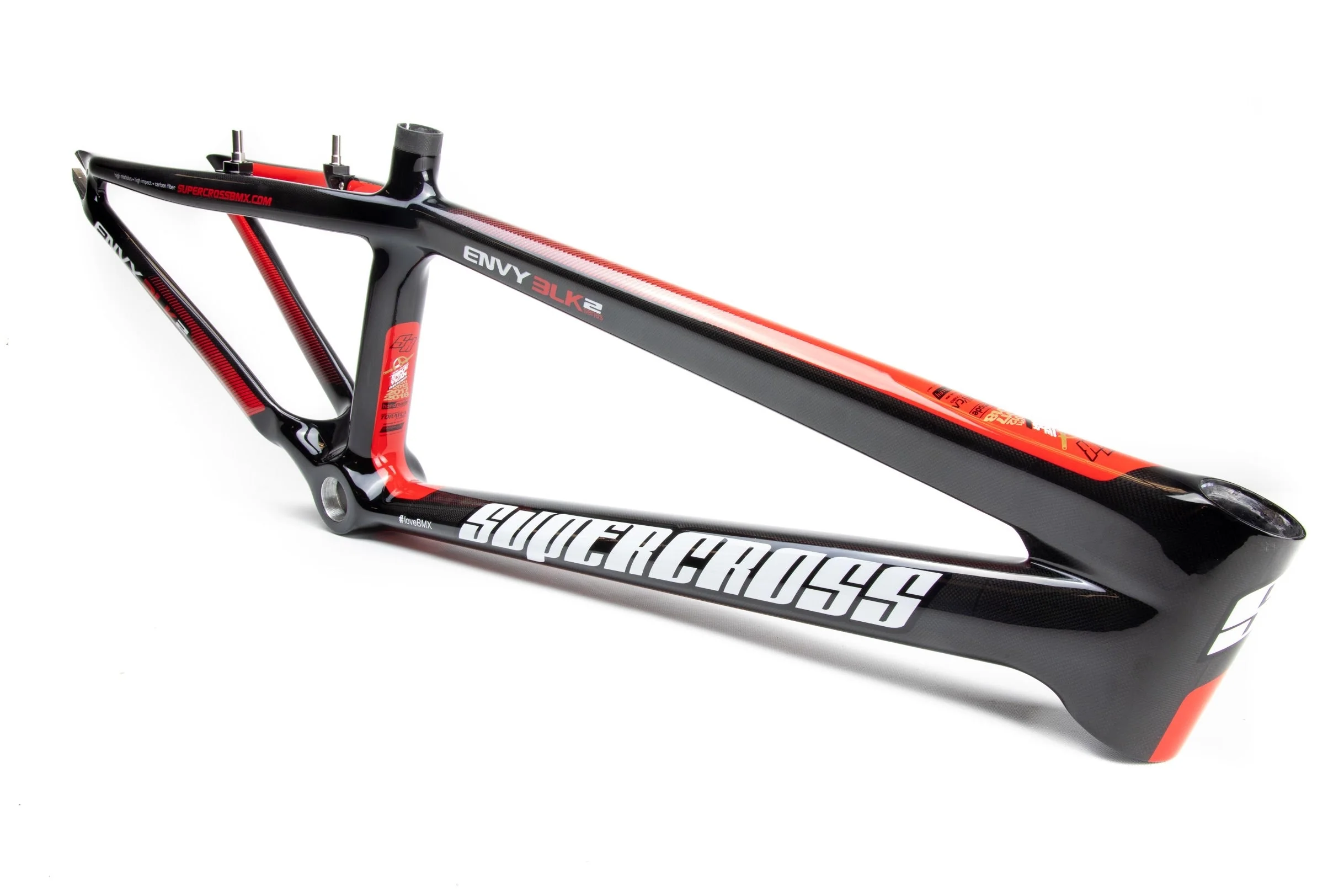 Supercross BMX | ENVY BLK 2 - Carbon Fiber BMX Race Frame - Image 9