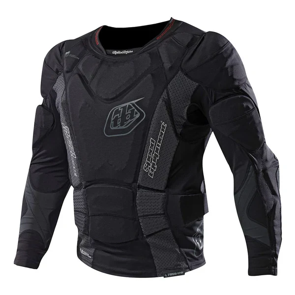 Troy Lee Design Youth 7855 HW Upper Body Armor Solid Black
