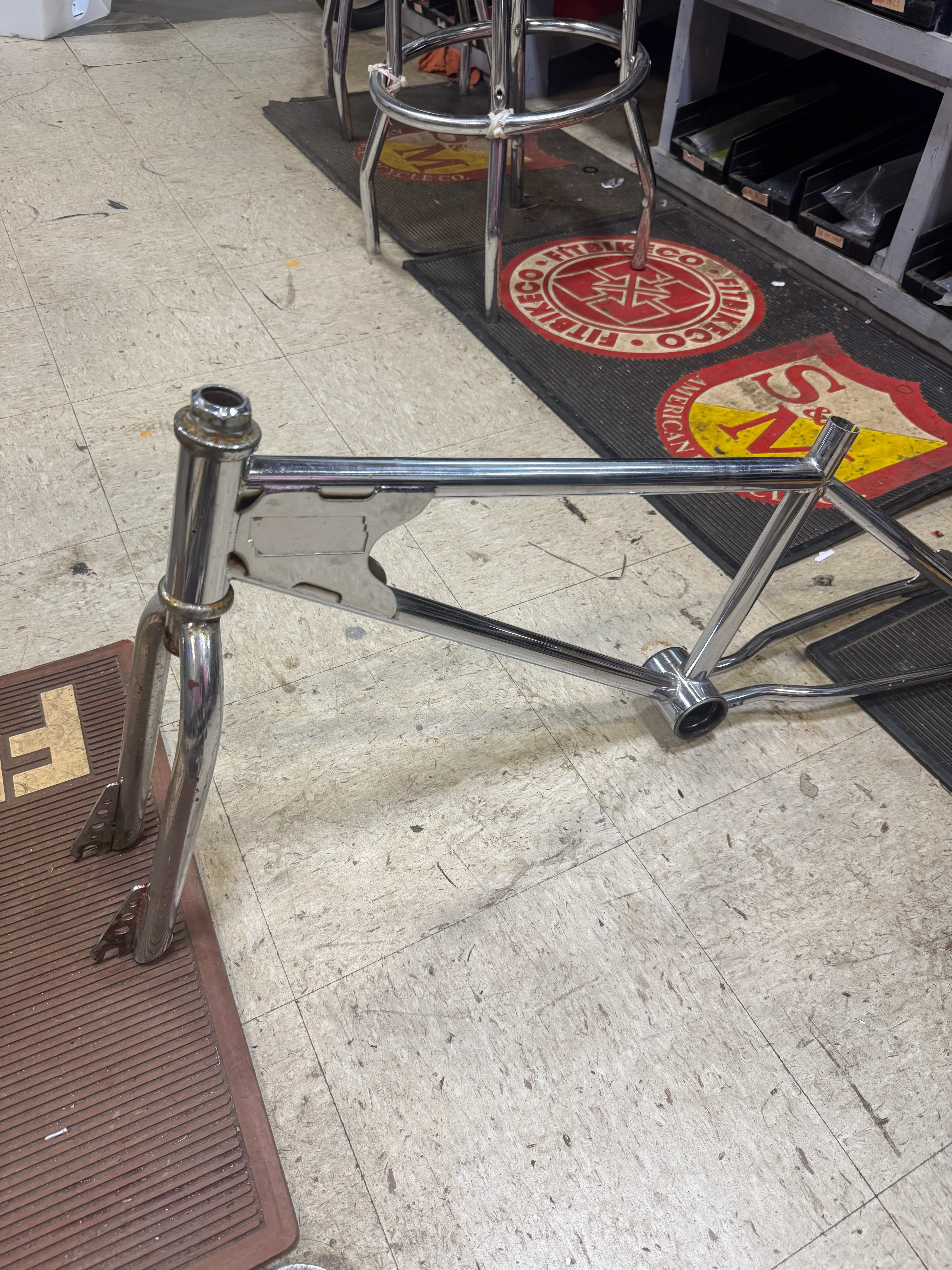 vintage cycle pro shotgun frame and fork