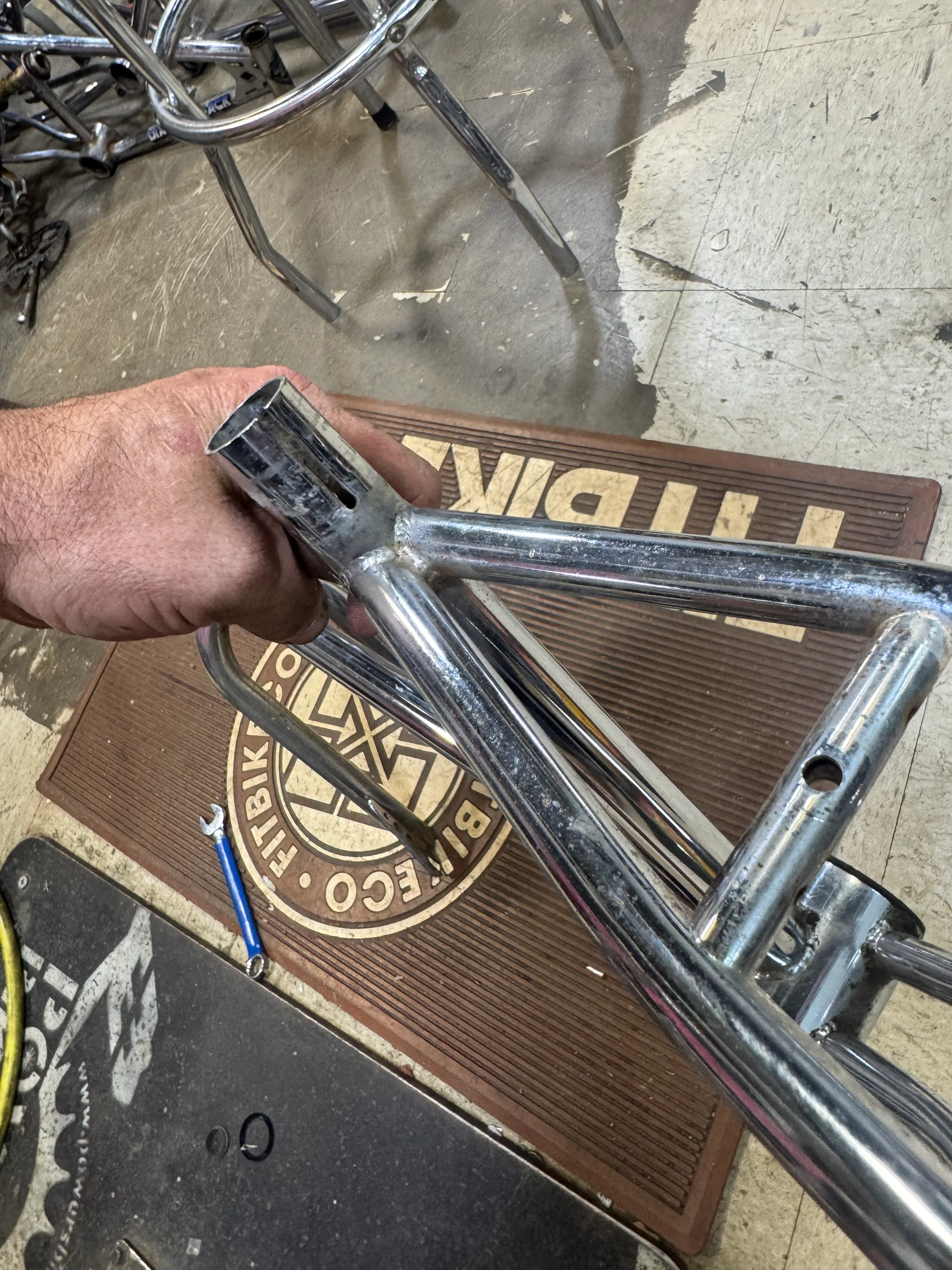 vintage cycle pro shotgun frame and fork - Image 4