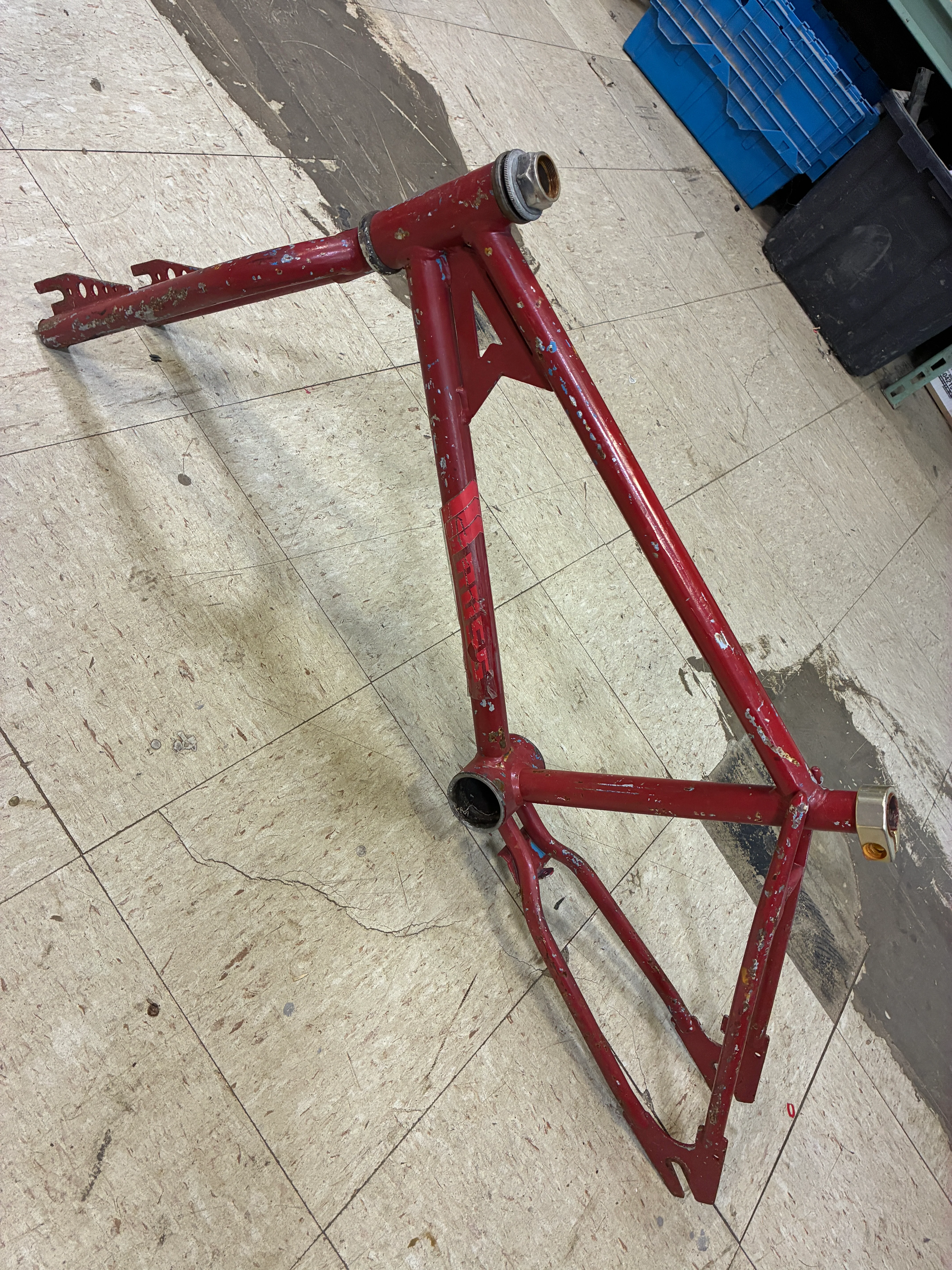 vintage ross bmx frame & fork